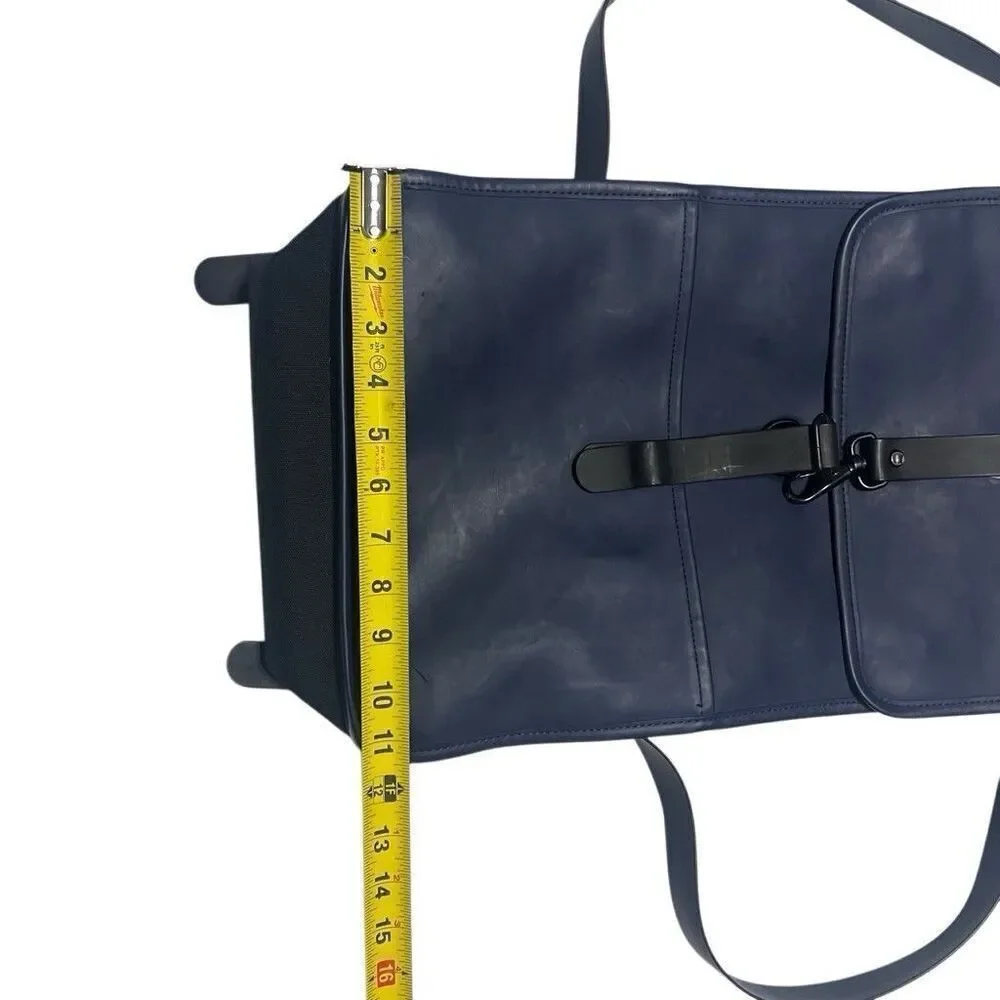 Rains Rucksack Navy Blue Black Waterproof Backpack Laptop iPad Travel Outdoor